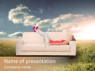 High Heel S Young Adult PowerPoint Template