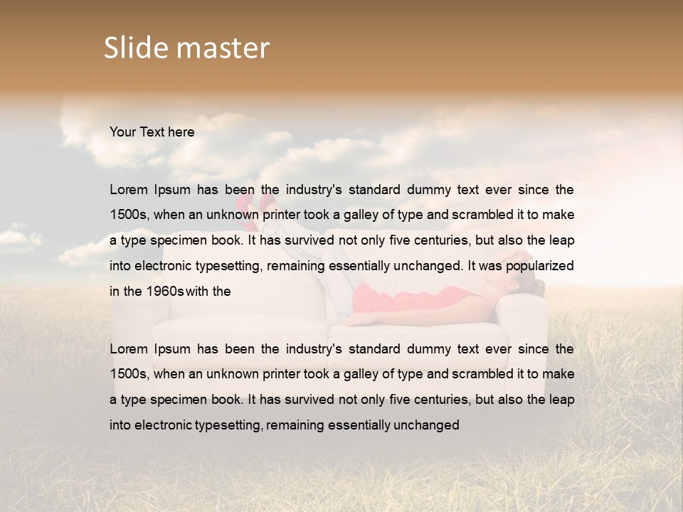 High Heel S Young Adult PowerPoint Template