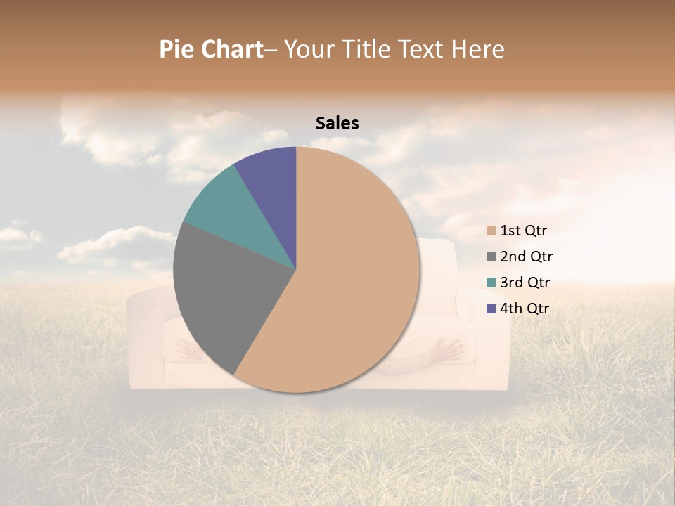 Cheerful Cloudy Sky PowerPoint Template
