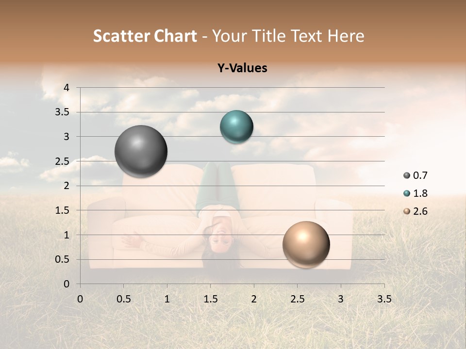 Cheerful Cloudy Sky PowerPoint Template