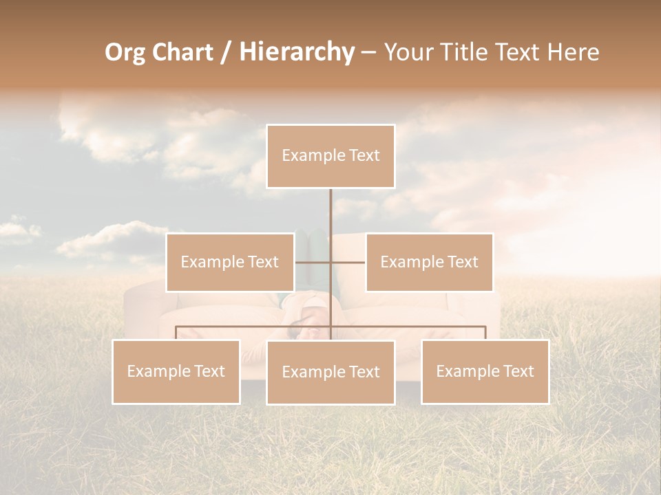 Cheerful Cloudy Sky PowerPoint Template