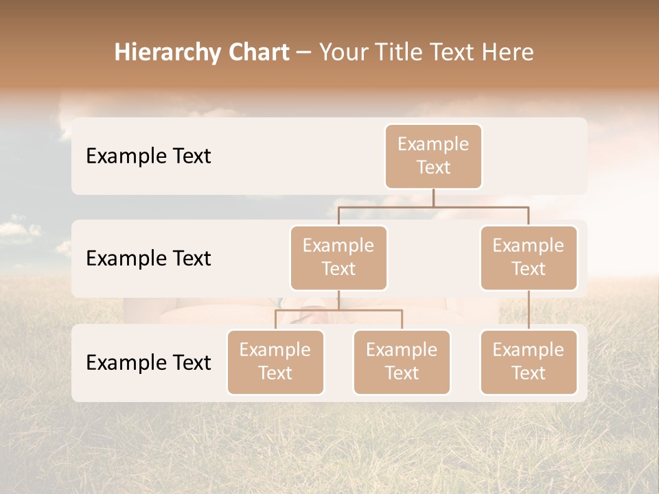 Cheerful Cloudy Sky PowerPoint Template