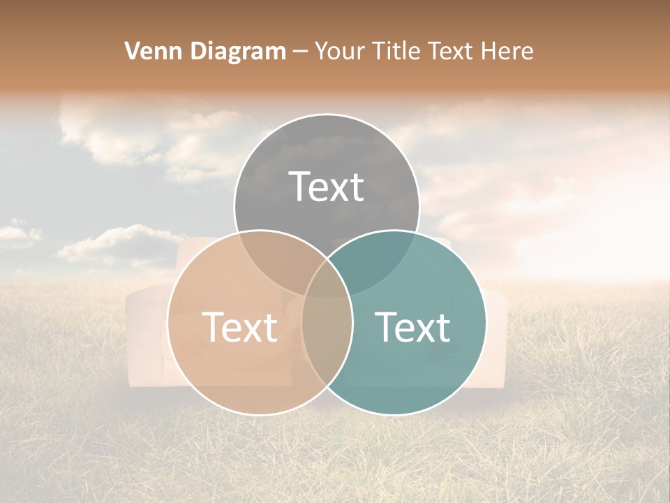 Cheerful Cloudy Sky PowerPoint Template