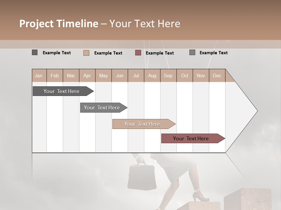 Worker Marionette Boss PowerPoint Template
