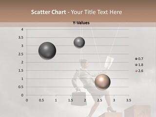 Worker Marionette Boss PowerPoint Template