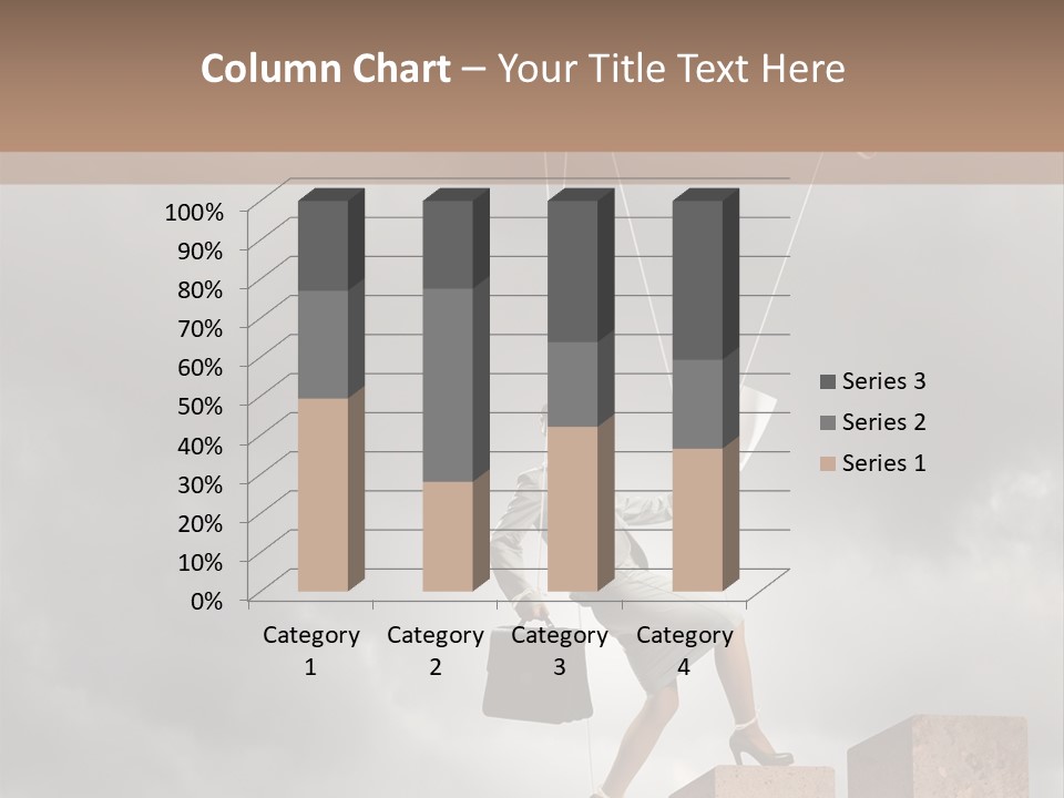 Worker Marionette Boss PowerPoint Template