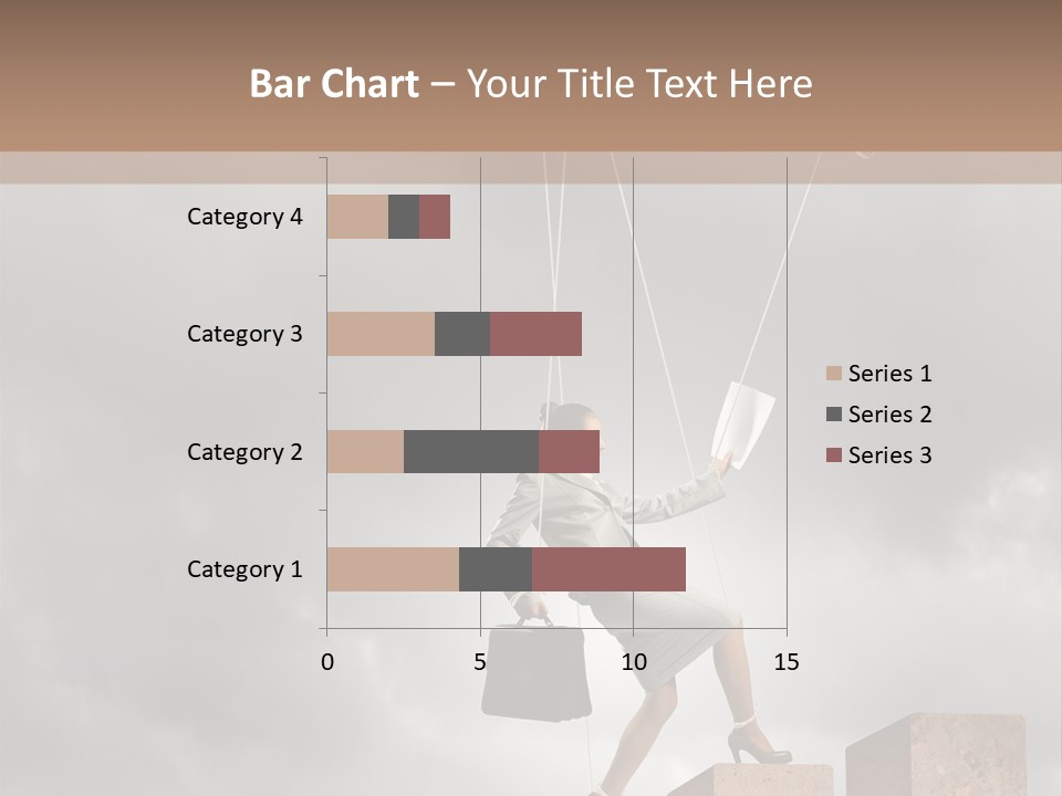 Worker Marionette Boss PowerPoint Template