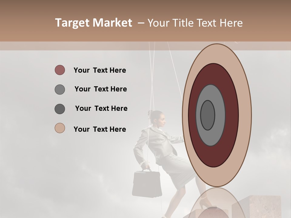 Worker Marionette Boss PowerPoint Template