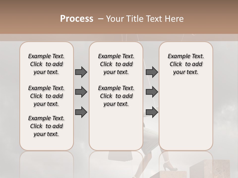 Worker Marionette Boss PowerPoint Template