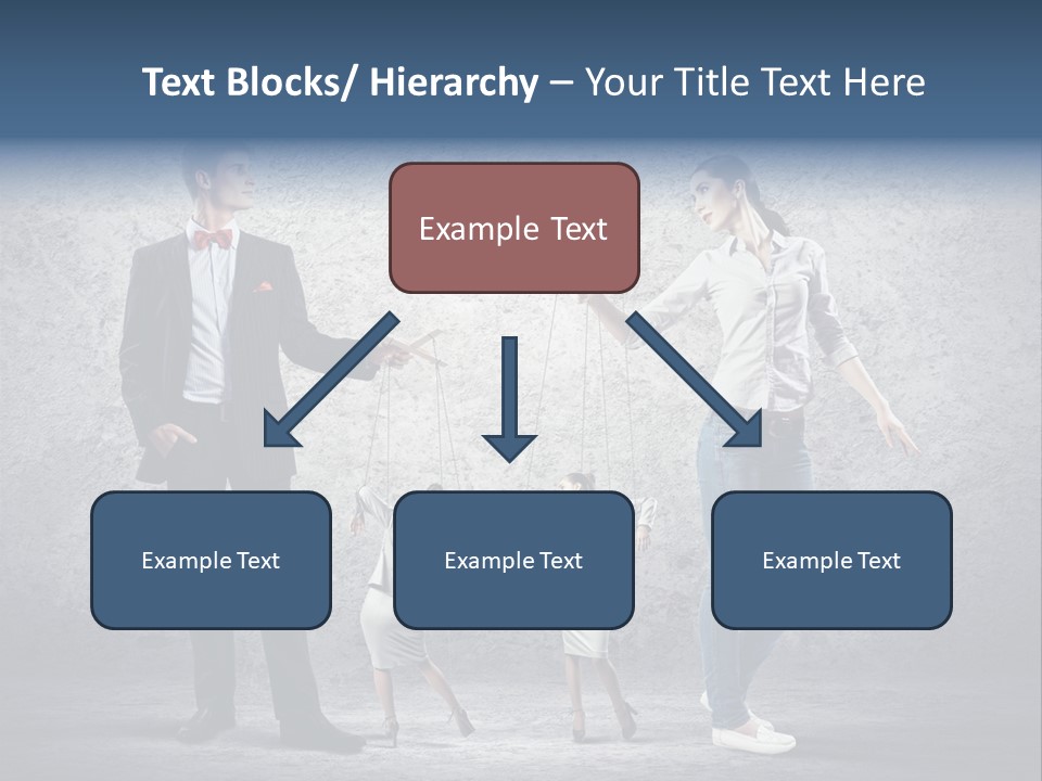 Dictator Doll Marionette PowerPoint Template