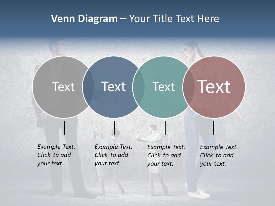 Dictator Doll Marionette PowerPoint Template