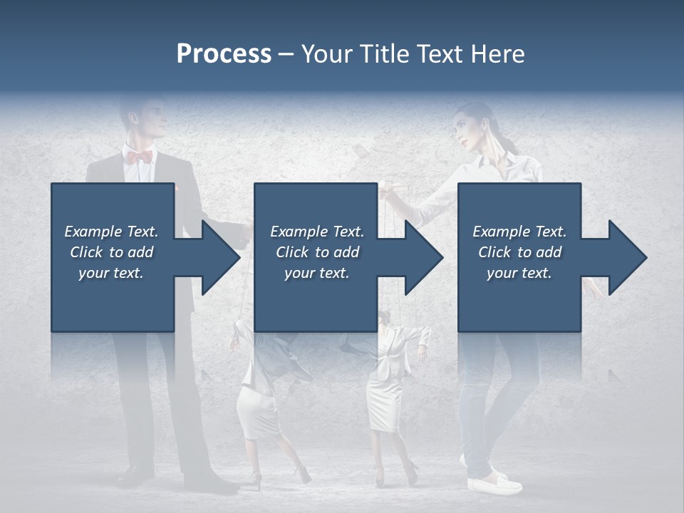 Dictator Doll Marionette PowerPoint Template