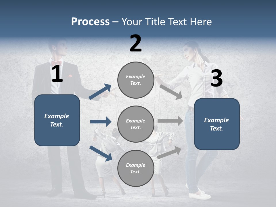 Dictator Doll Marionette PowerPoint Template