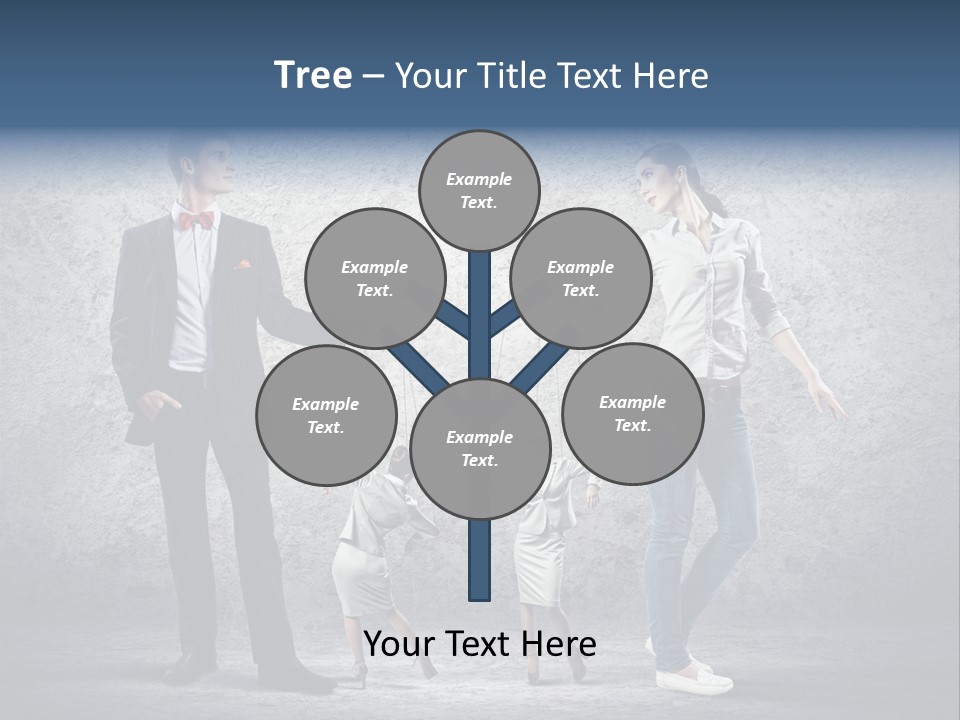 Dictator Doll Marionette PowerPoint Template