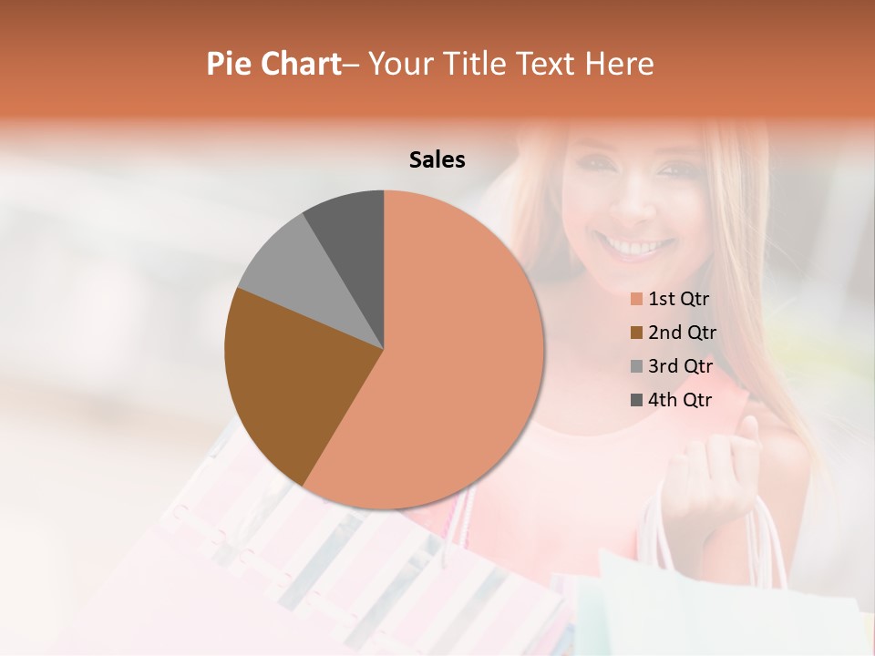 Spree Woman Attractive PowerPoint Template