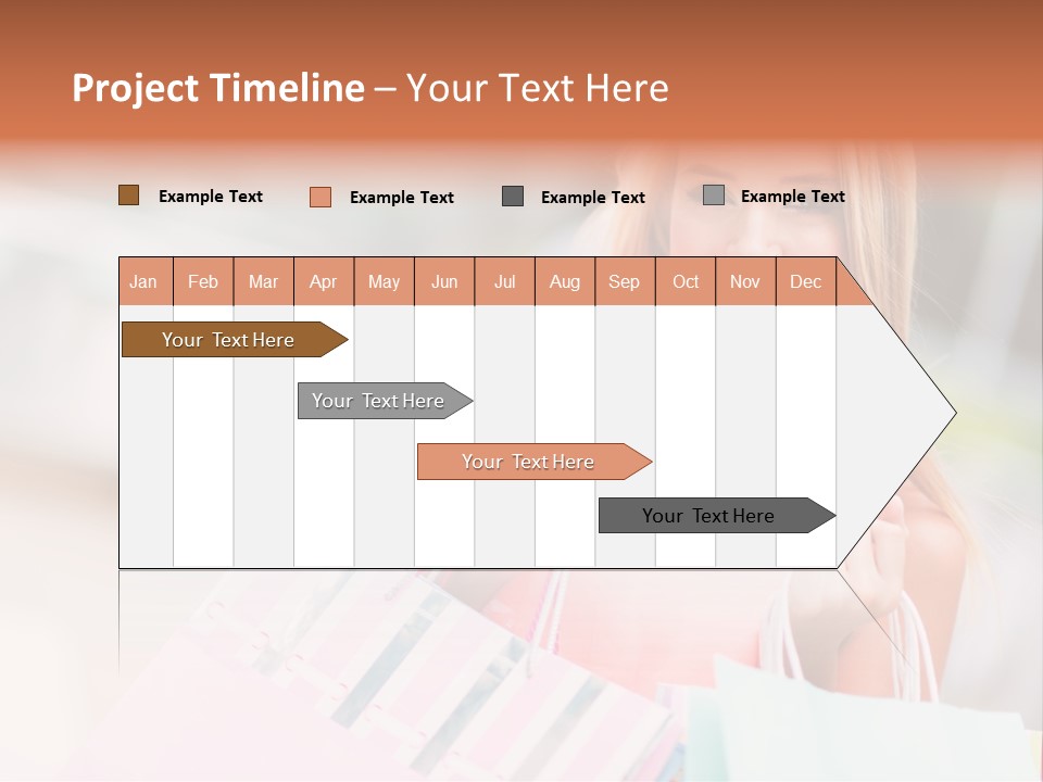 Spree Woman Attractive PowerPoint Template