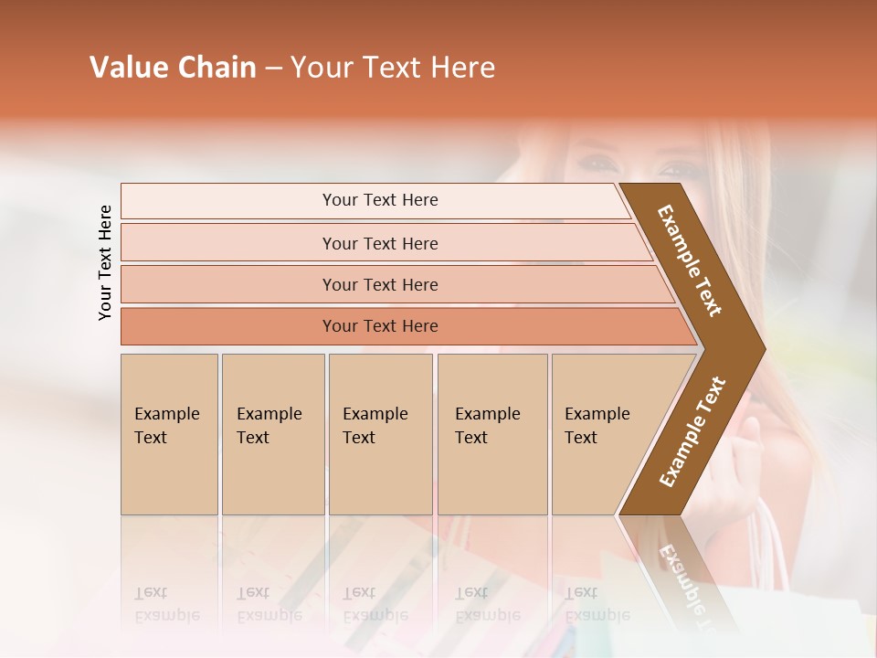 Spree Woman Attractive PowerPoint Template