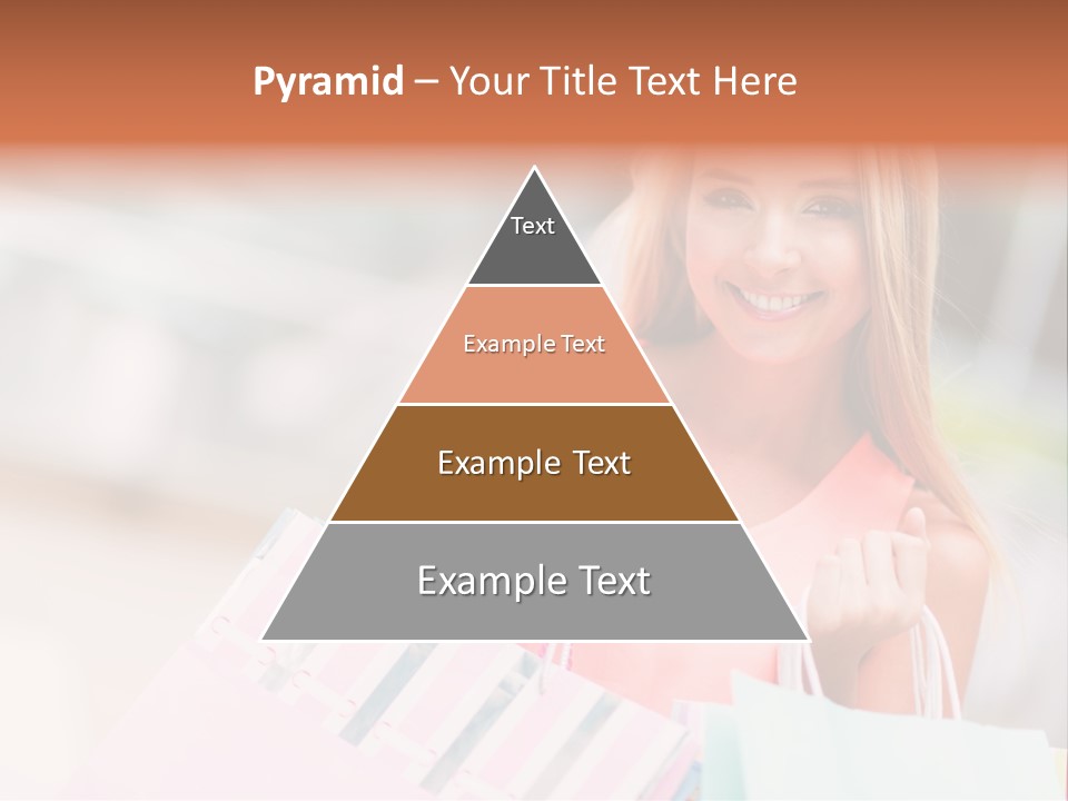 Spree Woman Attractive PowerPoint Template