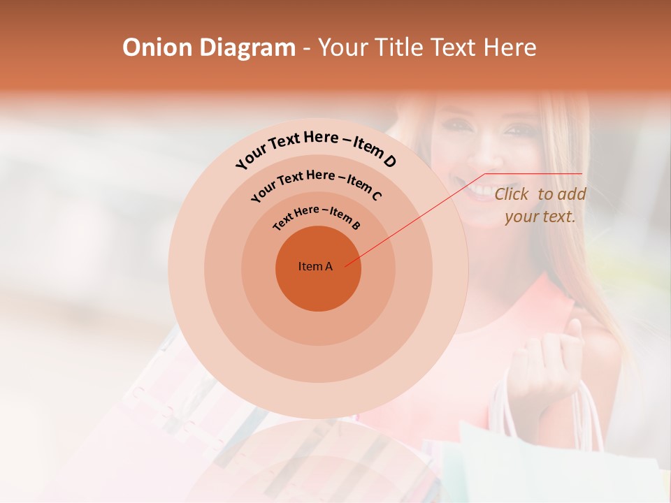 Spree Woman Attractive PowerPoint Template