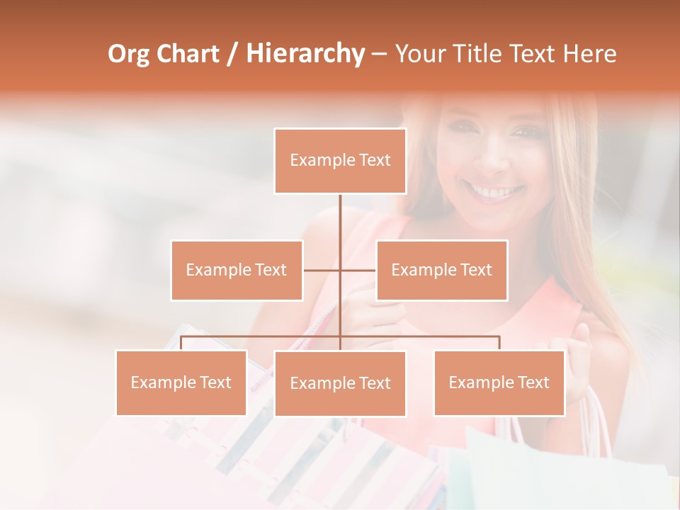 Spree Woman Attractive PowerPoint Template