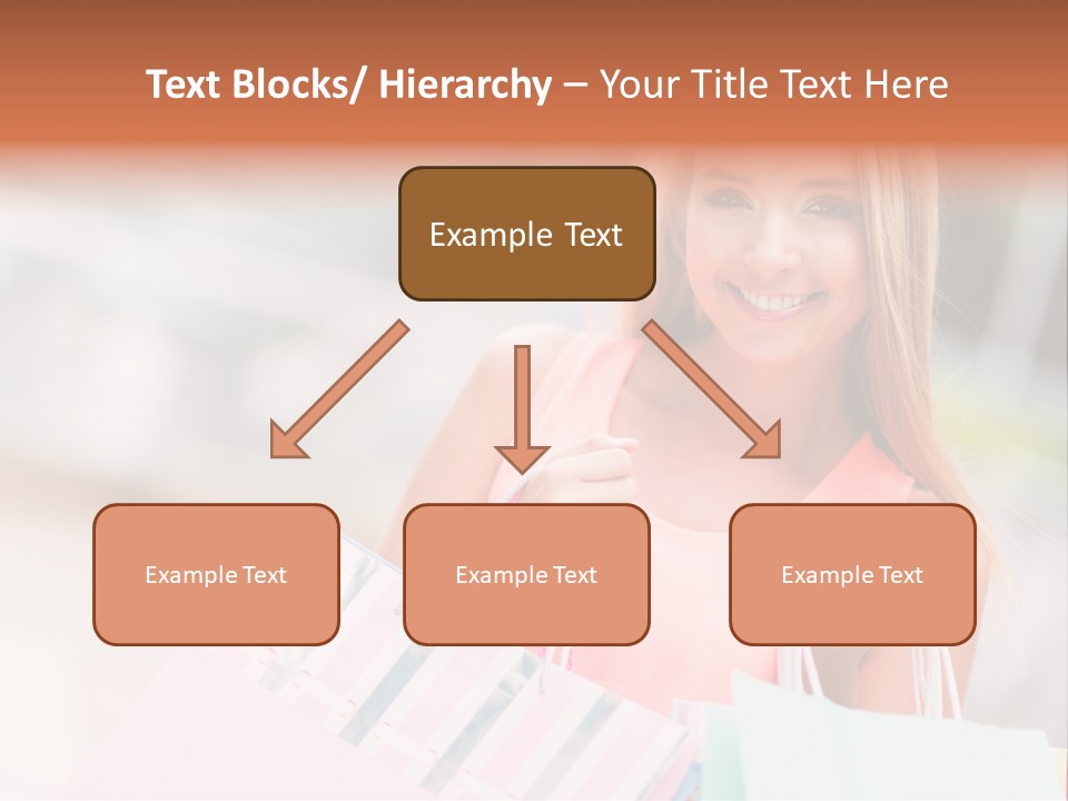 Spree Woman Attractive PowerPoint Template