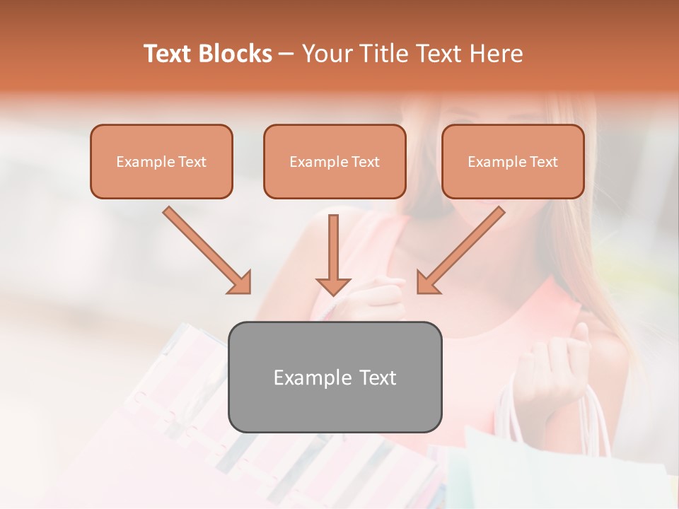 Spree Woman Attractive PowerPoint Template