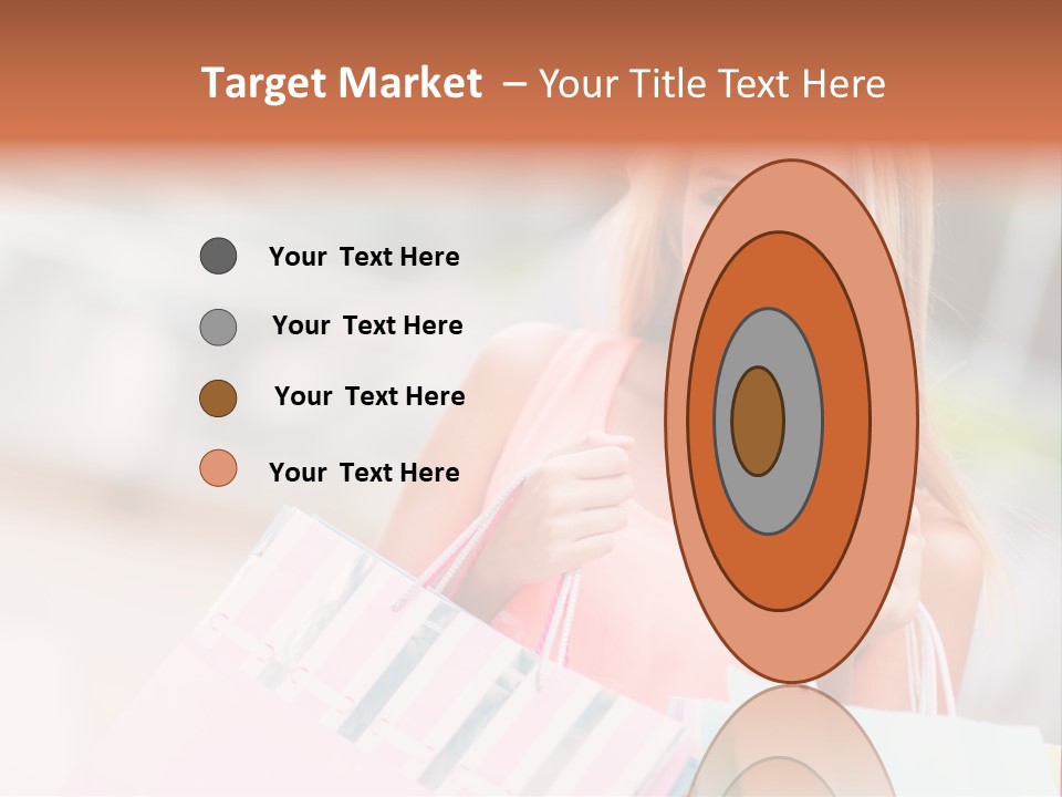 Spree Woman Attractive PowerPoint Template