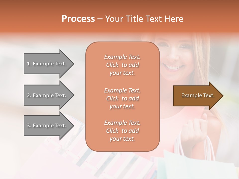 Spree Woman Attractive PowerPoint Template