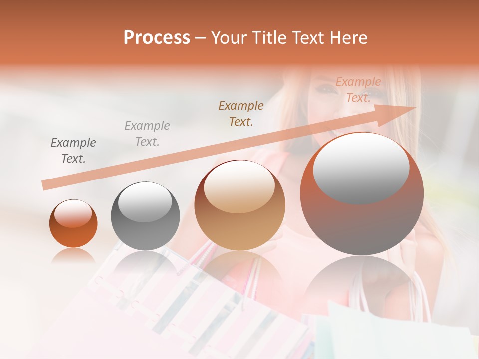 Spree Woman Attractive PowerPoint Template