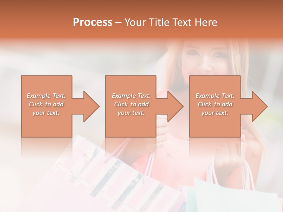 Spree Woman Attractive PowerPoint Template