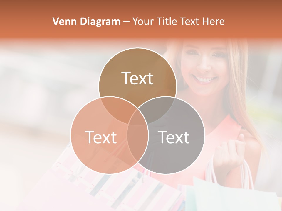 Spree Woman Attractive PowerPoint Template