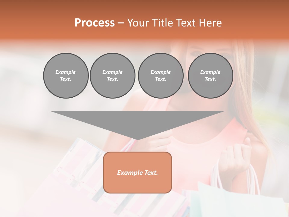 Spree Woman Attractive PowerPoint Template