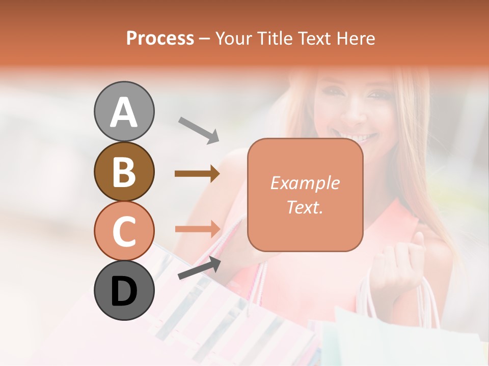 Spree Woman Attractive PowerPoint Template