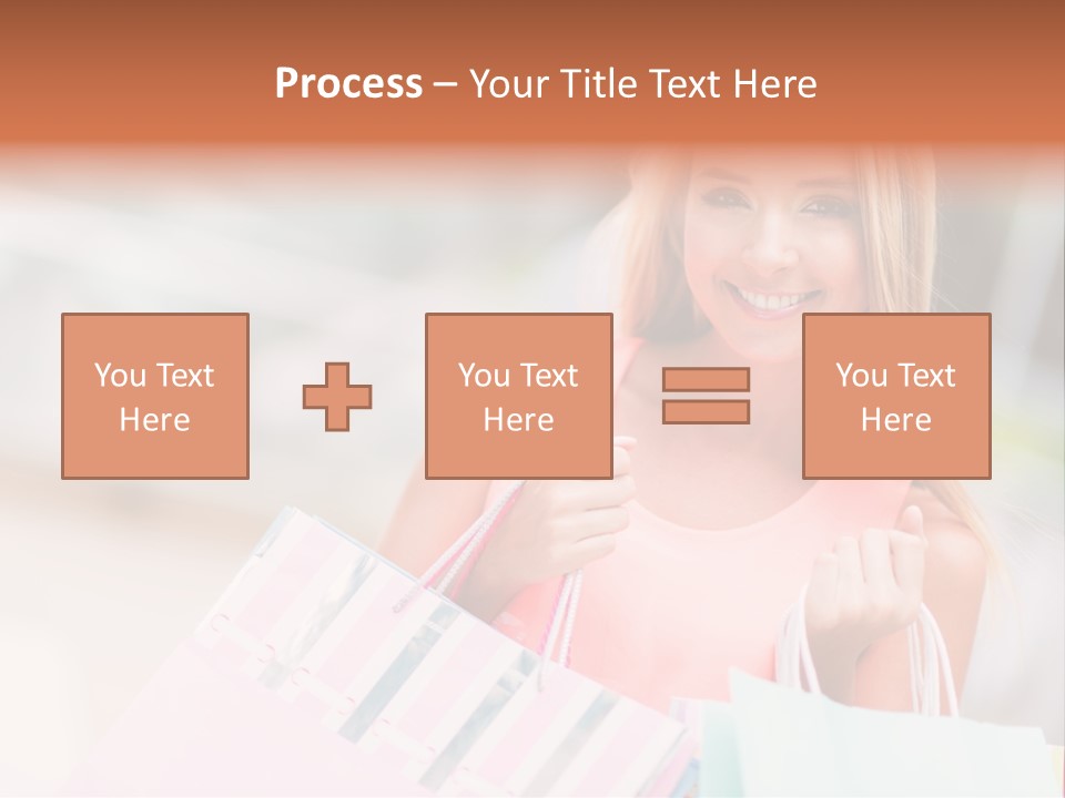 Spree Woman Attractive PowerPoint Template