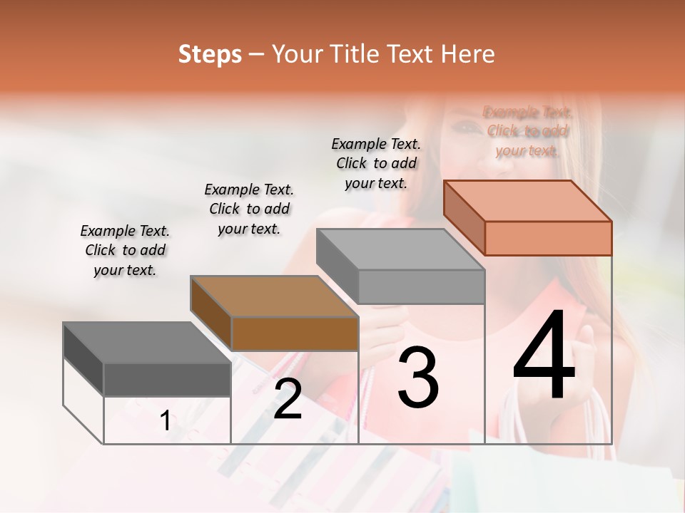 Spree Woman Attractive PowerPoint Template