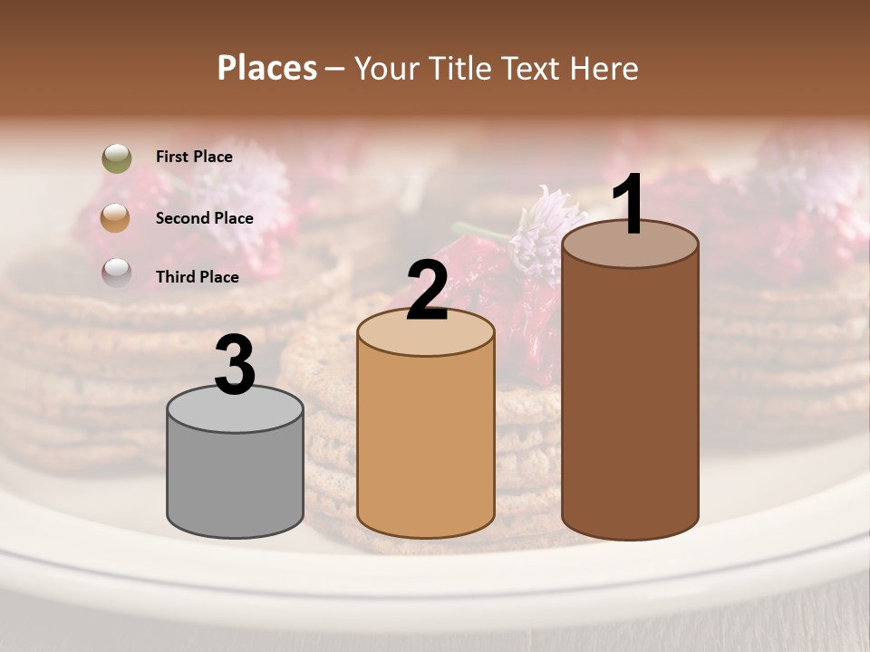Lunch White Small PowerPoint Template