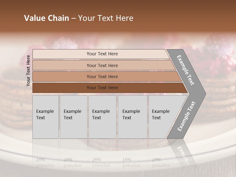 Lunch White Small PowerPoint Template