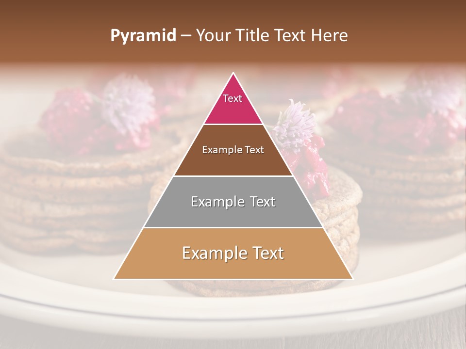 Lunch White Small PowerPoint Template