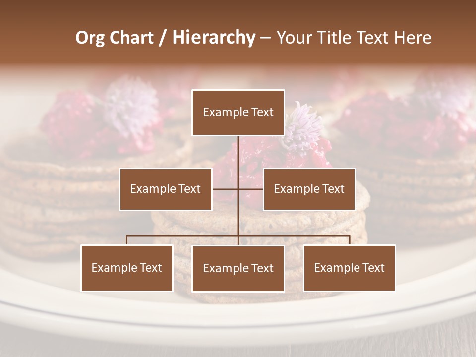Lunch White Small PowerPoint Template