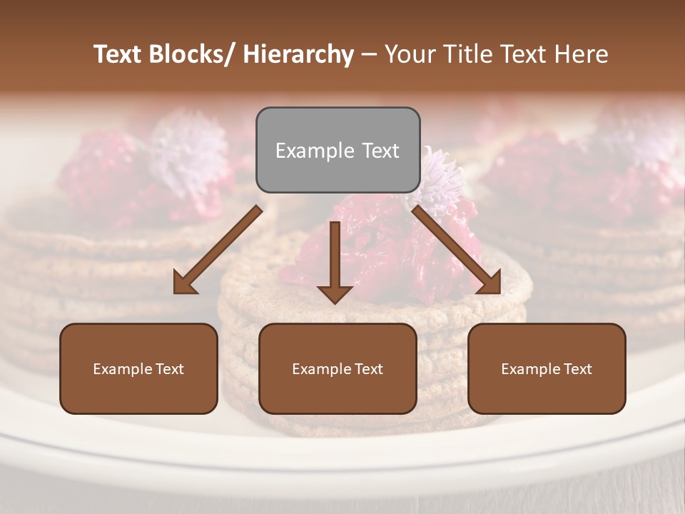 Lunch White Small PowerPoint Template