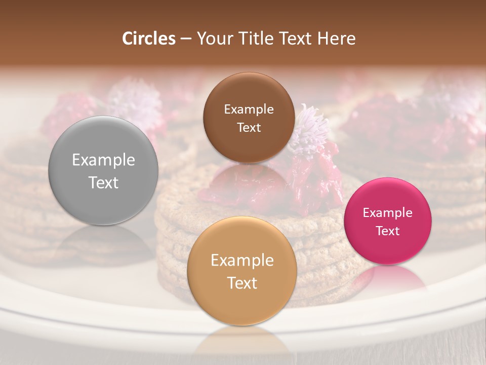 Lunch White Small PowerPoint Template