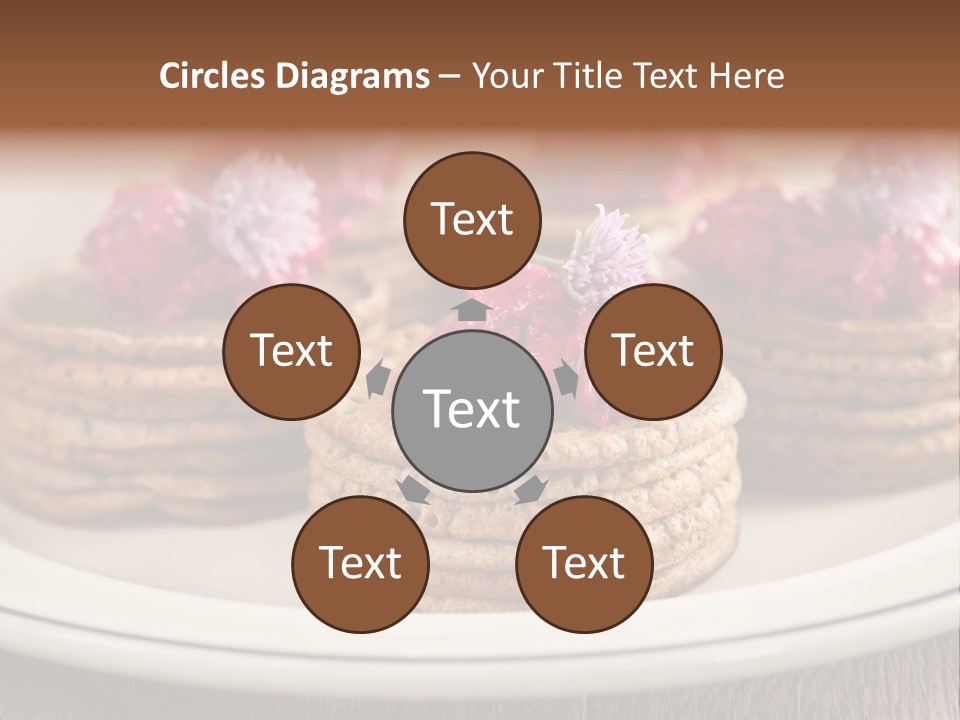 Lunch White Small PowerPoint Template