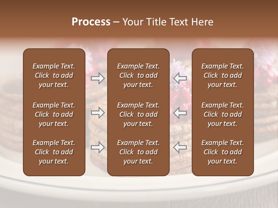 Lunch White Small PowerPoint Template