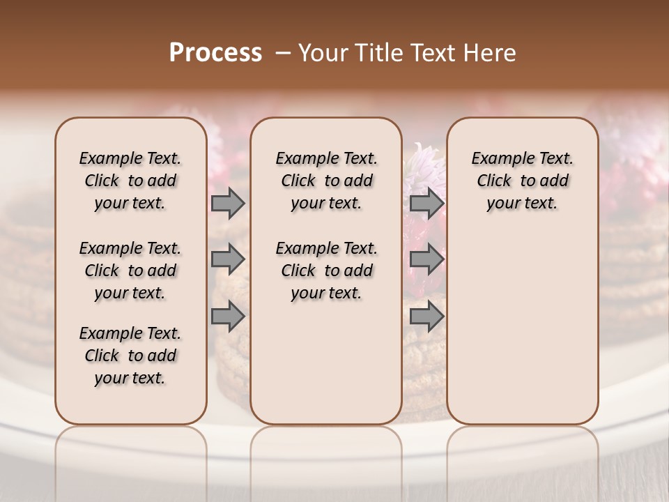 Lunch White Small PowerPoint Template