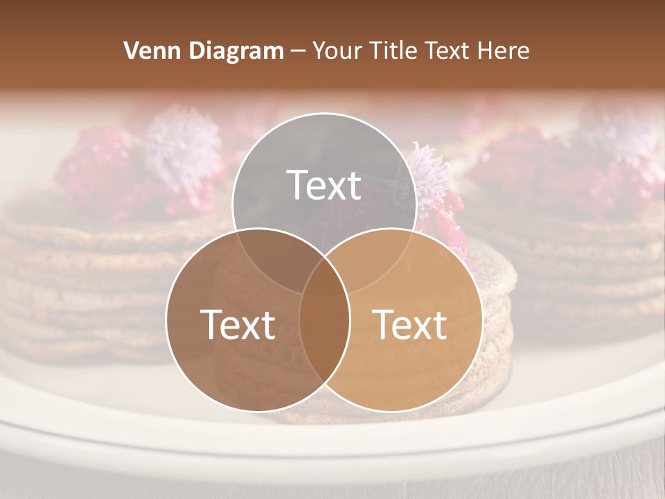 Lunch White Small PowerPoint Template