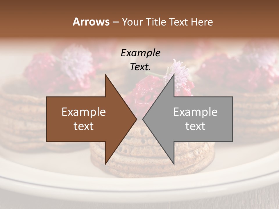 Lunch White Small PowerPoint Template