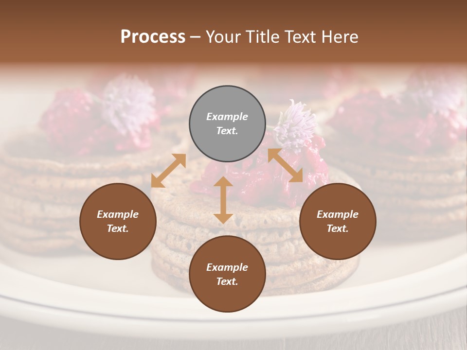 Lunch White Small PowerPoint Template