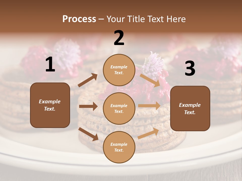 Lunch White Small PowerPoint Template