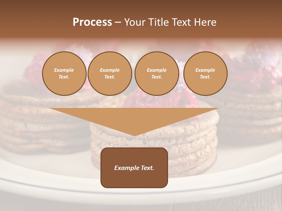 Lunch White Small PowerPoint Template