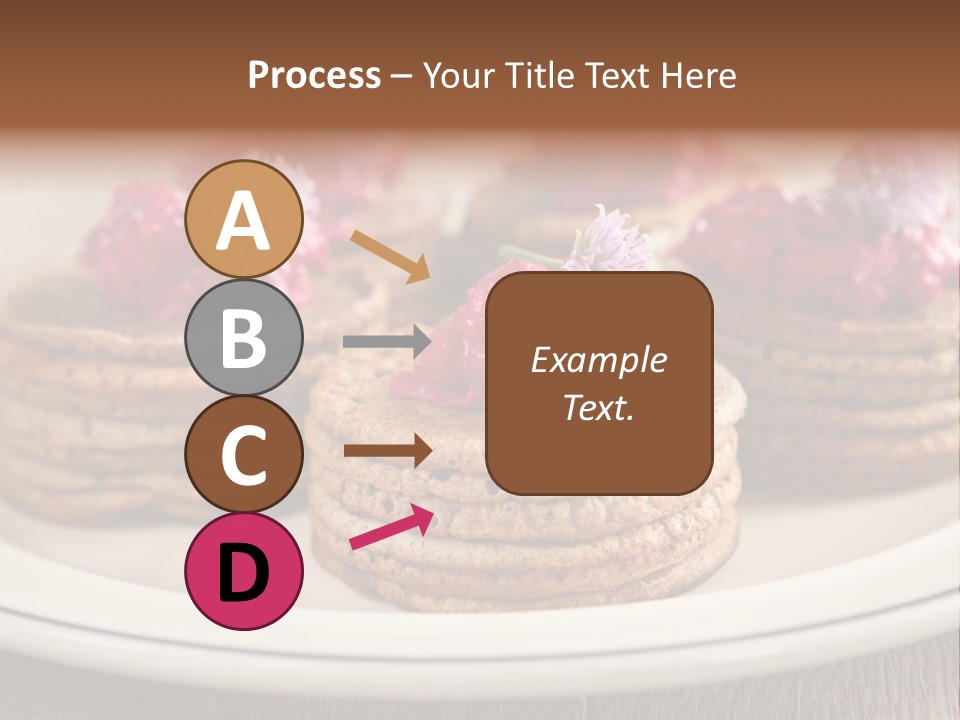 Lunch White Small PowerPoint Template